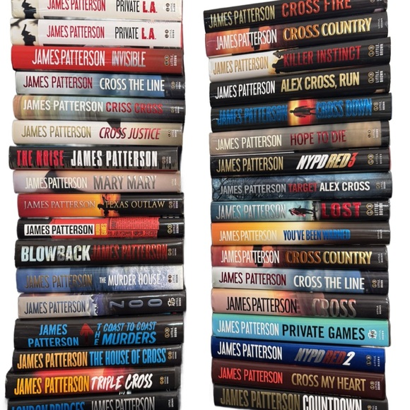 James Patterson Other - James Patterson Collection Coffee Table Books - Multicolor